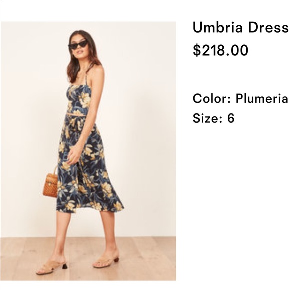 Reformation “Umbria” Floral dress - Picture 2 of 7